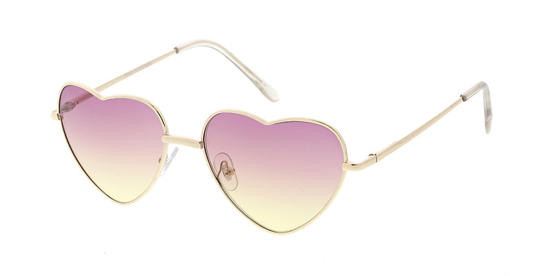 Small heart hot sale sunglasses