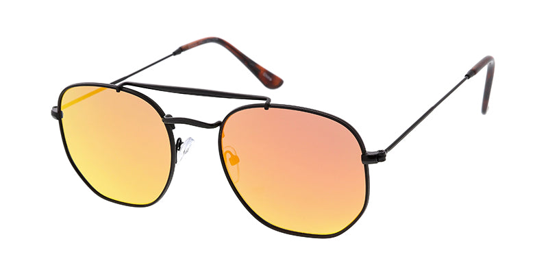 Hipster Square Mirrored Sunglasses