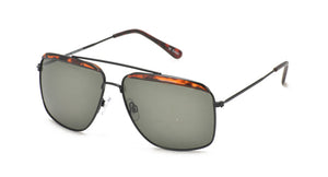 3907 Unisex Metal Medium Square Aviator Frame