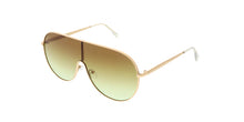 4629COL Unisex Metal Standard Shield Aviator w/ Color Lens