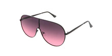 4629COL Unisex Metal Standard Shield Aviator w/ Color Lens