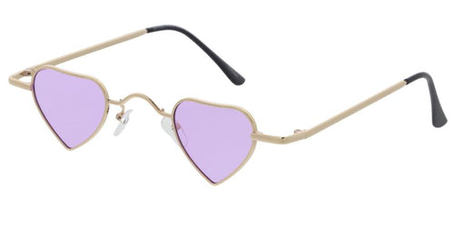 5201HRT/COL Women's Metal Small Heart Frame w/ Color Lens