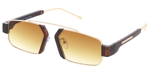 5225 Unisex Combo Medium Geometrical Aviator Frame