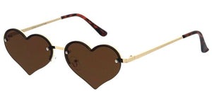 5295HRT Women's Metal Medium Heart Shaped Frame