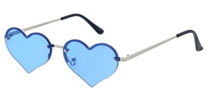 5296HRT/COL Women's Metal Medium Heart Shaped Frame w/ Color Lens