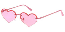 5296HRT/COL Women's Metal Medium Heart Shaped Frame w/ Color Lens