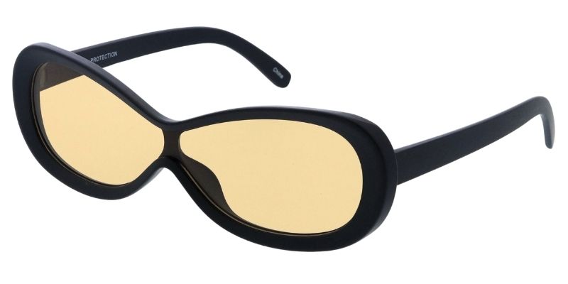 80701 Unisex Plastic Medium Oval Shield Frame