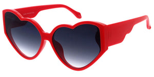 80869HRT Women's Plastic Large Thick Heart Frame