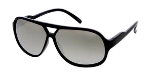 K6619B/RV Kids' Plastic Square Aviator Frame w/ Color Mirror Lens