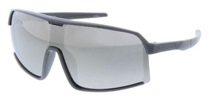 K6689B/RV Boys' Plastic Sport Shield Frame w/ Color Mirror Lens