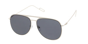 4492 Unisex Metal Square Aviator