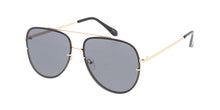 4772 Women's Metal Large Rimless Aviator