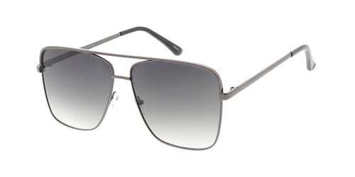 4808 Unisex Metal Large Square Aviator