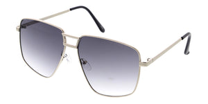 5156 Unisex Metal Medium Geometric  Aviator Frame