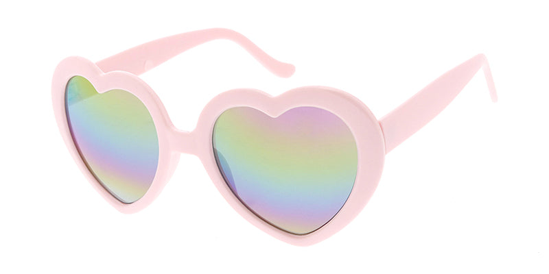 Large heart hot sale sunglasses