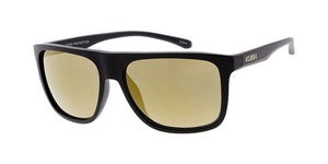 7779KSH/RV KUSH Plastic Medium Rectangular Flat Top Frame w/ Color Mirror Lens