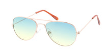 K3003 Kids' Metal Aviator w/ Two Tone Lens