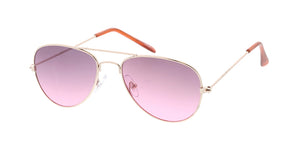 K3003 Kids' Metal Aviator w/ Two Tone Lens